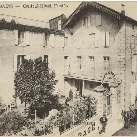 Logis Le Relais De Fusies Hotel Lacaune Bagian luar foto